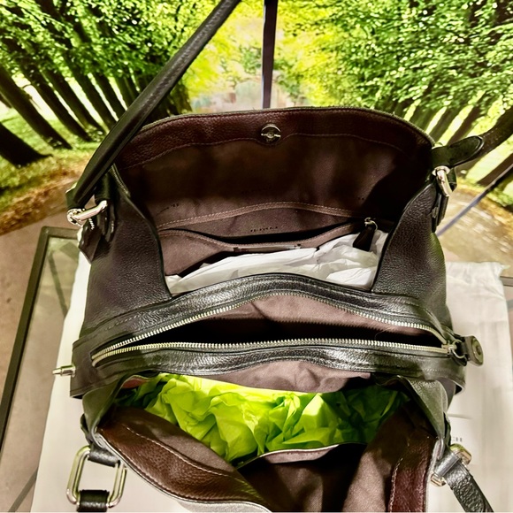 Coach Purse Black White - Picture 4 of 8